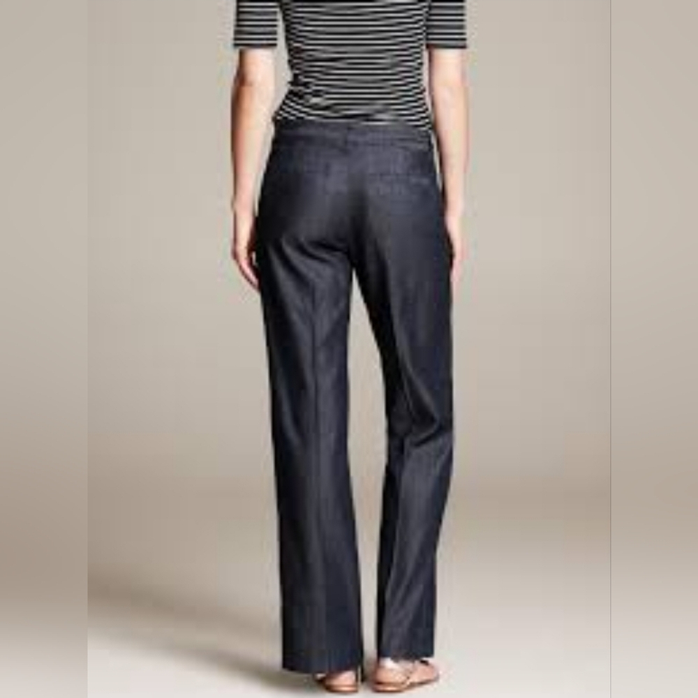 Petite Sophisticate Nordstrom Rack Slinky Tuxedo Sheen Slacks Pants 12